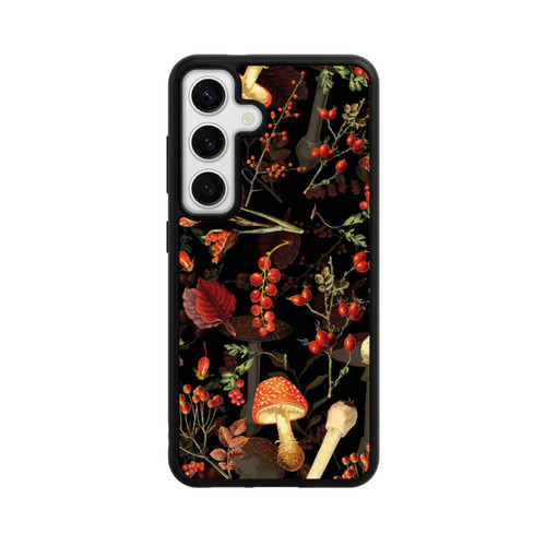Samsung Galaxy S24 Base Case Pilzmuster Schwarz