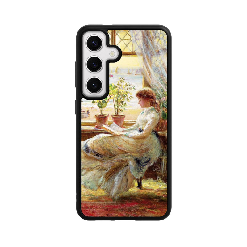 Galaxy S24 Base Case Die Lesende - Charles James Lewis