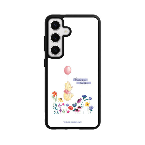 Samsung Galaxy S24 Base Case Winnie Puuh Floating in The Blue