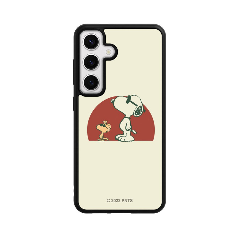 Galaxy S24 Base Case Snoopy Woodstock weit draußen