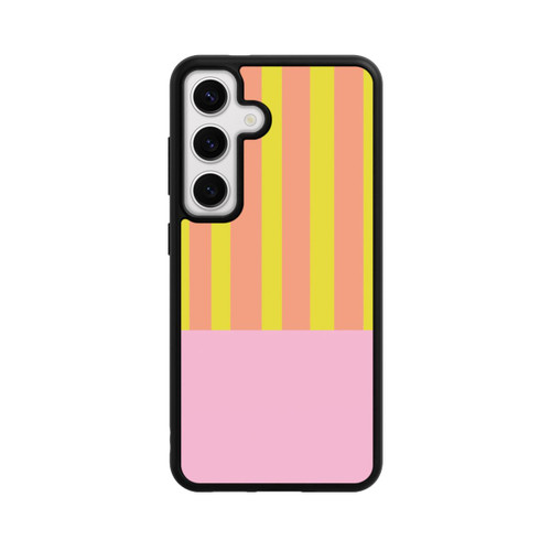 Samsung Galaxy S24 Base Case Neonfarbige Streifen