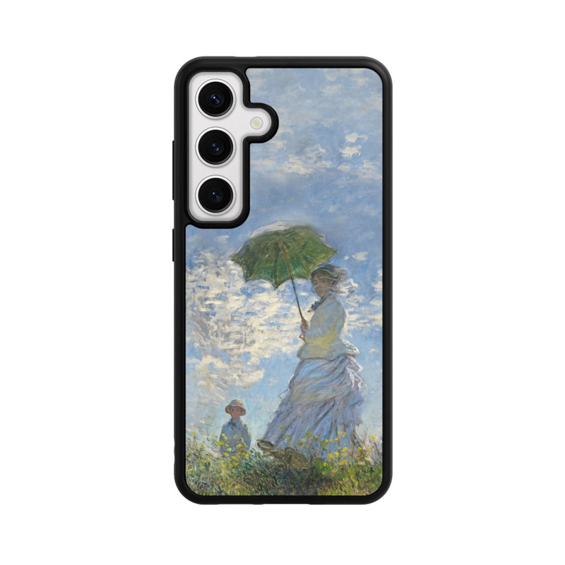 Galaxy S24 Base Case Frau mit Sonnenschirm - Monet