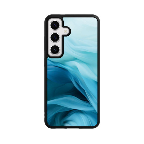 Samsung Galaxy S24 Base Case Smooth Blue Texture