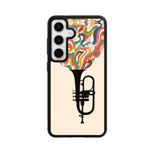 Samsung Galaxy S24 Base Case Flügelhorn Jazz bunt