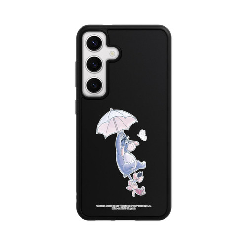 Samsung Galaxy S24 Base Case Winnie Pooh Eeyeore Find Happiness Transparent