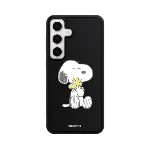 Samsung Galaxy S24 Base Case Snoopy And Woodstock Cuddling transparent