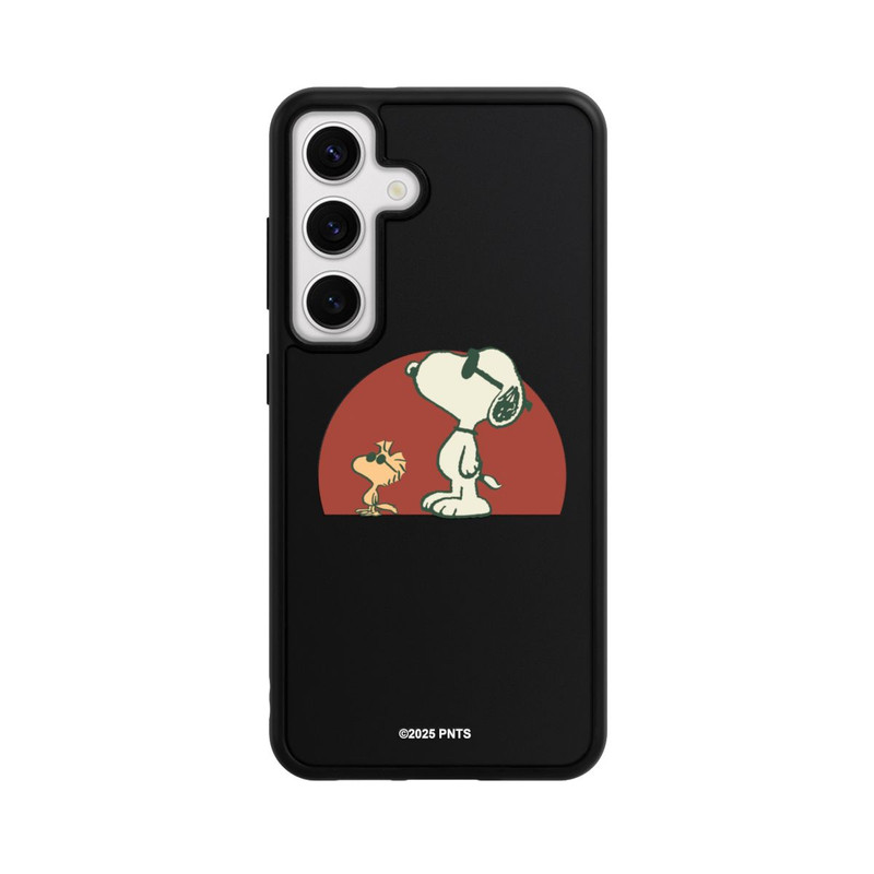 Galaxy S24 Base Case Snoopy Woodstock Far Out transparent
