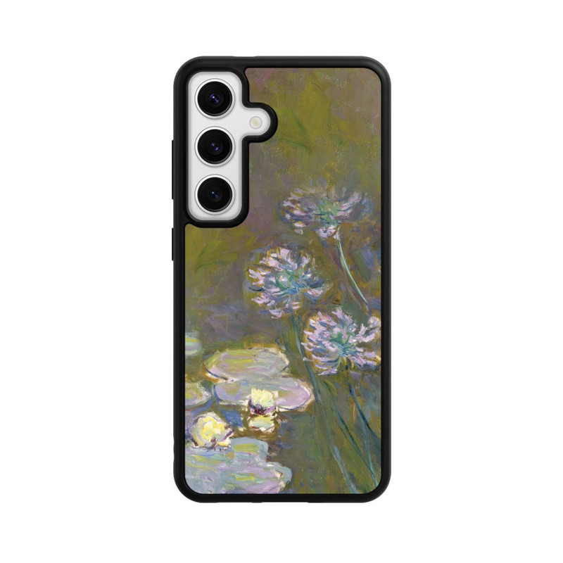 Galaxy S24 Base Case Waterlilies and Agapanthus