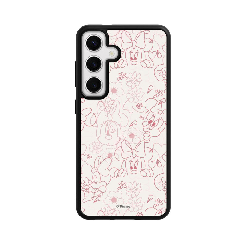 Galaxy S24 Base Case Minnie Spring Pattern