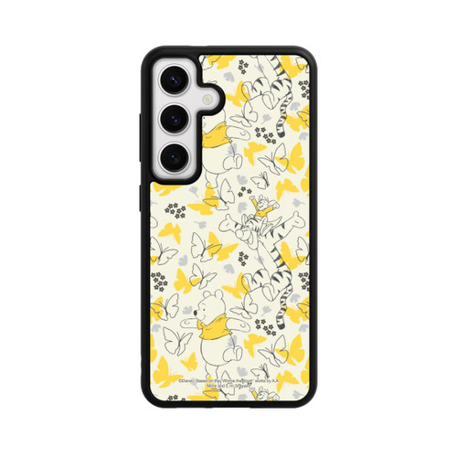 Samsung Galaxy S24 Base Case Winnie Puuh Butterfly Pattern