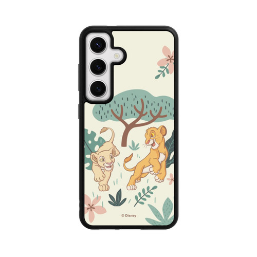 Samsung Galaxy S24 Base Case Simba und Nala Floral