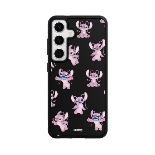 Samsung Galaxy S24 Base Case Angel Faces Pattern Transparent