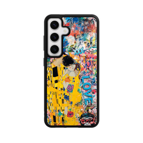 Samsung Galaxy S24 Base Case Graffiti Kiss