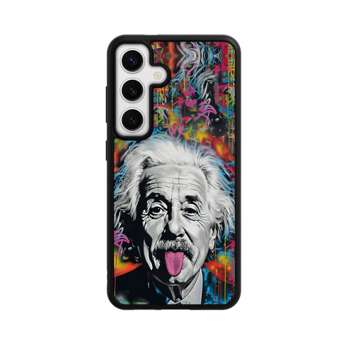 Samsung Galaxy S24 Base Case Physiker Bunte Zunge Raus