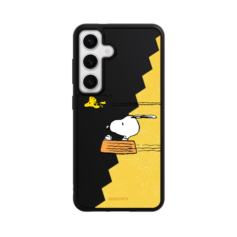 Galaxy S24 Base Case Peanuts-Snoopy und Woodstock Transparent