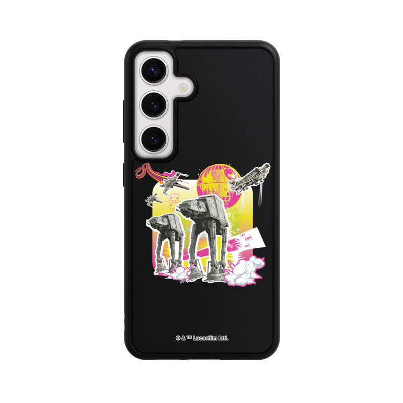 Galaxy S24 Base Case AT-AT All Terrain Armored Transport Neon Star Wars