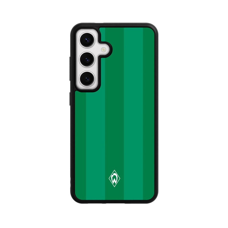 Galaxy S24 Base Case Werder Bremen Grün gestreift