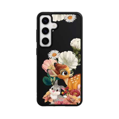 Samsung Galaxy S24 Base Case Bambi und Klopfer Blumen Transparent