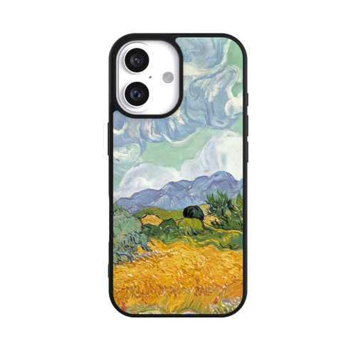 Apple iPhone 16 Base Case Weizenfeld mit Zypressen