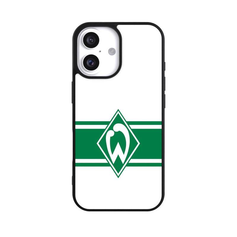 iPhone 16 Base Case Werder Stripes White