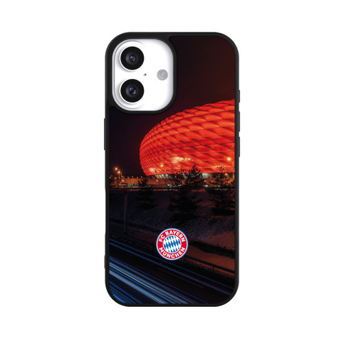 Apple iPhone 16 Base Case Allianz Arena bei Nacht FCB