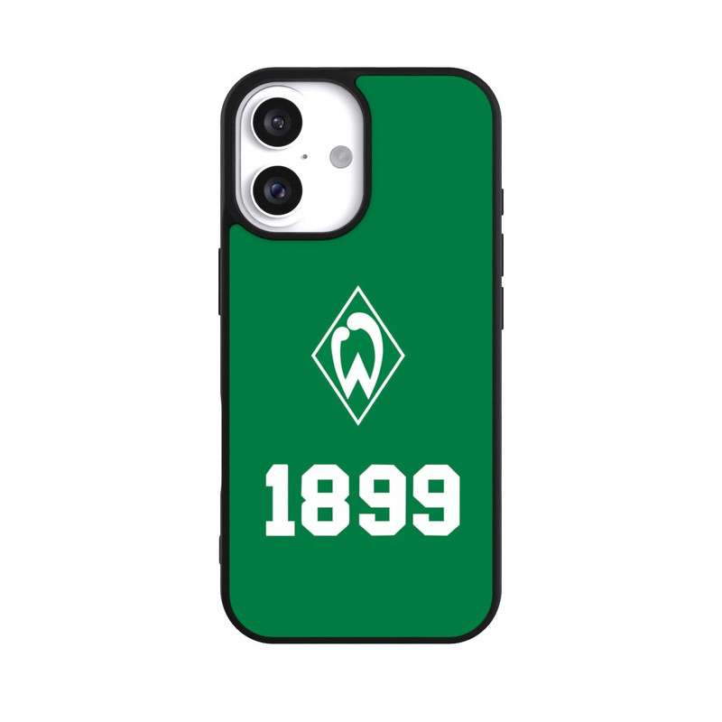 iPhone 16 Base Case 1899 Grün-Weiß Lebenslang Grün - Werder Bremen
