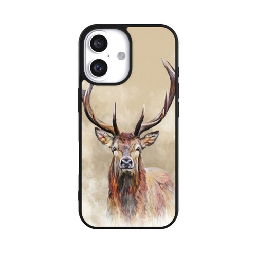 Apple iPhone 16 Base Case Gezeichneter Hirsch