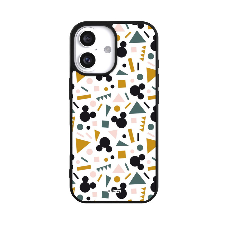 iPhone 16 Base Case Micky Geometric Pattern