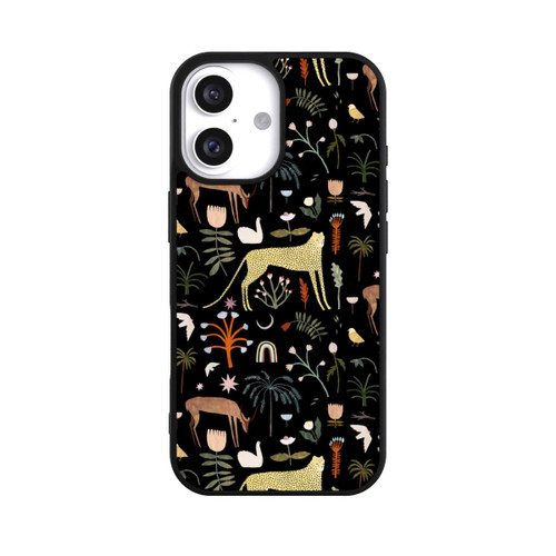 Apple iPhone 16 Base Case Wilde Gartenbuchstaben von Léa Le Pivert