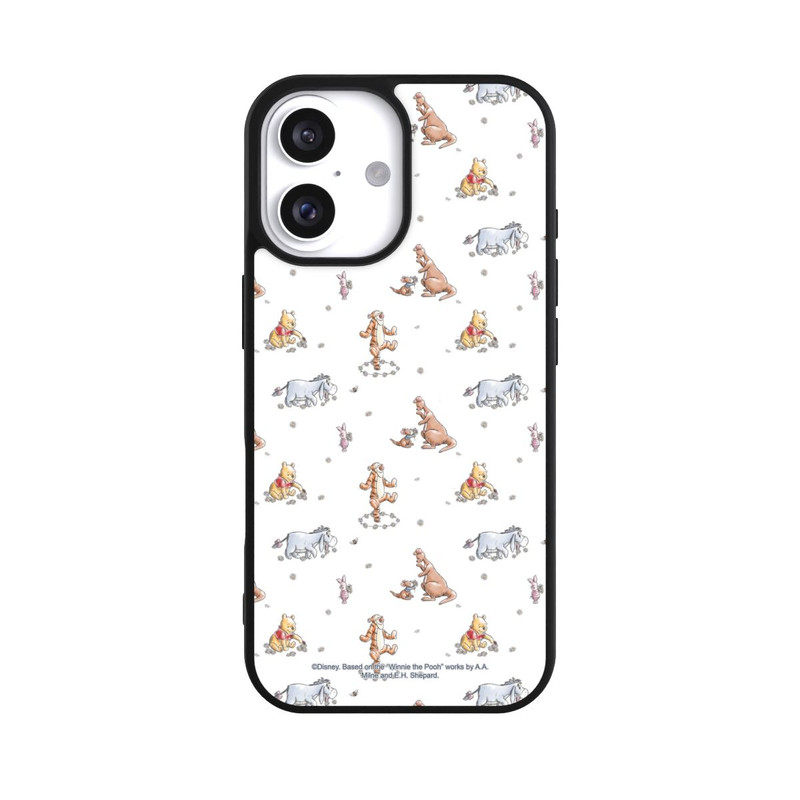 iPhone 16 Base Case Winnie Puuh und Freunde Muster