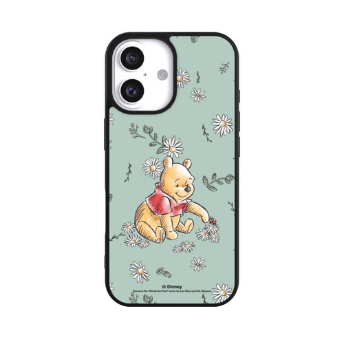 Apple iPhone 16 Base Case Winnie Puuh Gänseblümchen und Käfer Liebe