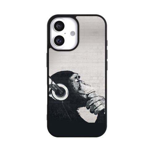 Apple iPhone 16 Base Case Musiker Affe