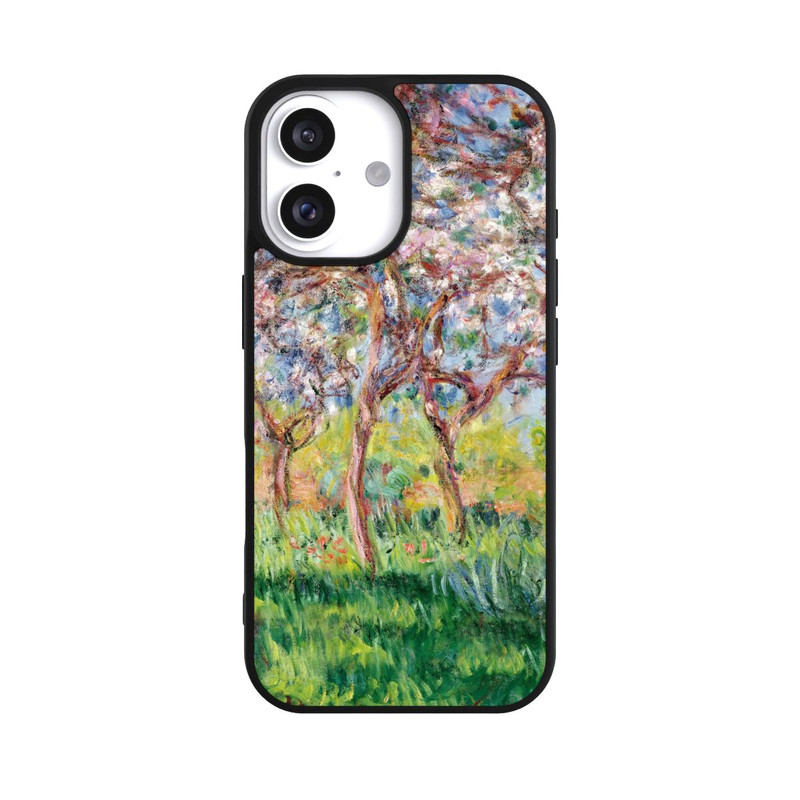 iPhone 16 Base Case Der Printemps in Giverny von Claude Monet