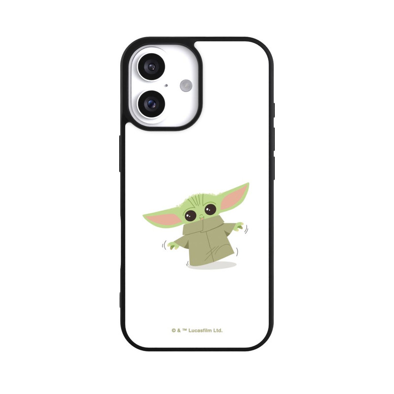 iPhone 16 Base Case Baby Yoda läuft