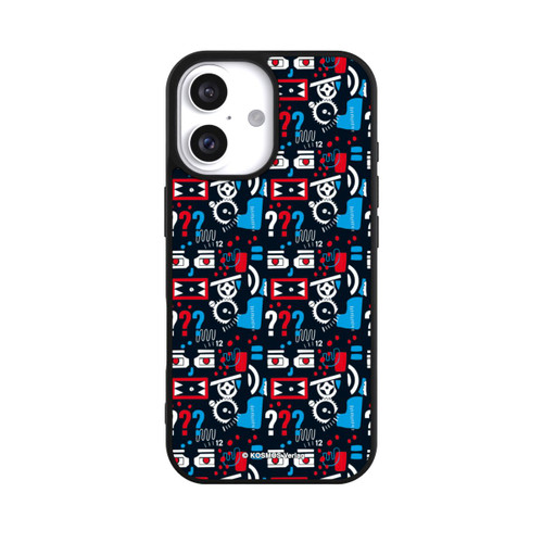 Apple iPhone 16 Base Case Drei Fragezeichen Wildes Muster