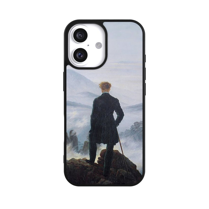 iPhone 16 Base Case Der Wanderer über dem Nebelmeer