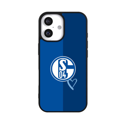 Apple iPhone 16 Base Case Schalke 04 Herzt