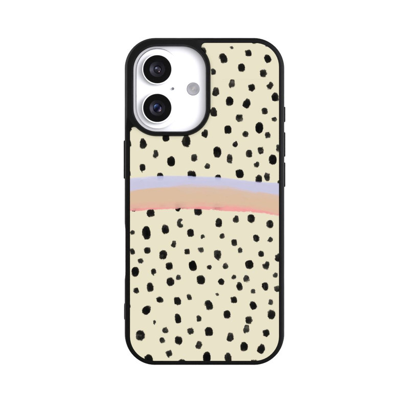 iPhone 16 Base Case Verrücktes Leben Kunst Pastell