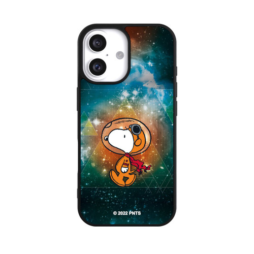 Apple iPhone 16 Base Case Snoopy Weltraumreisender Grün