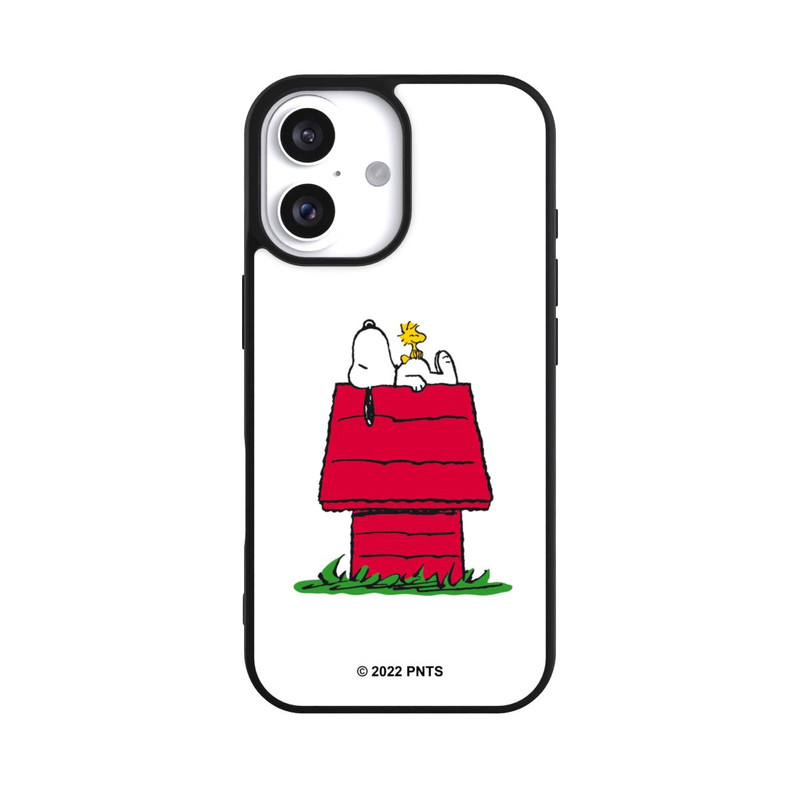 iPhone 16 Base Case Snoopy and Woodstock Klassisch