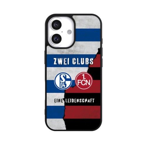 Apple iPhone 16 Base Case Fanfreundschaft Schalke x Nürnberg
