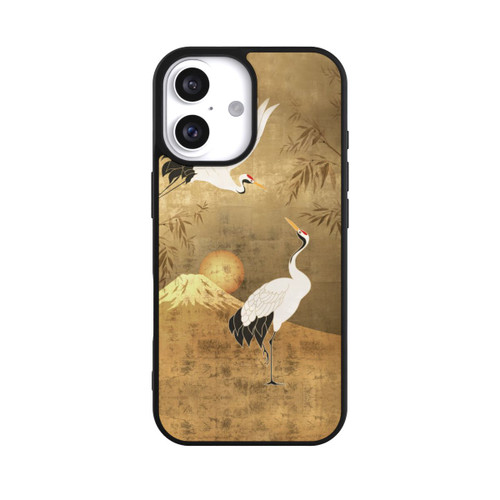 Apple iPhone 16 Base Case Kraniche Gold Japan 1