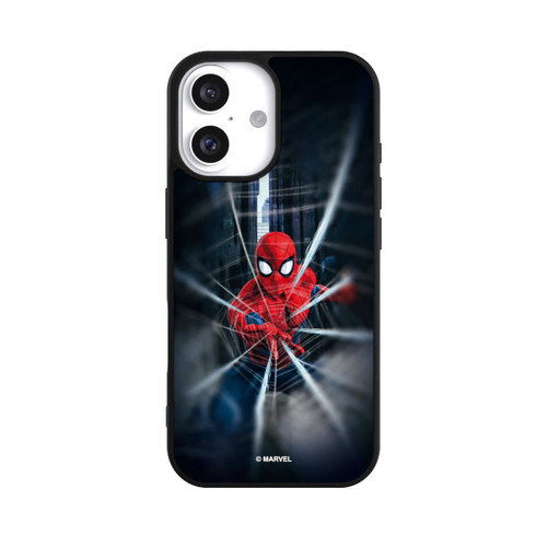 Apple iPhone 16 Base Case Spider-Man Webs In Action