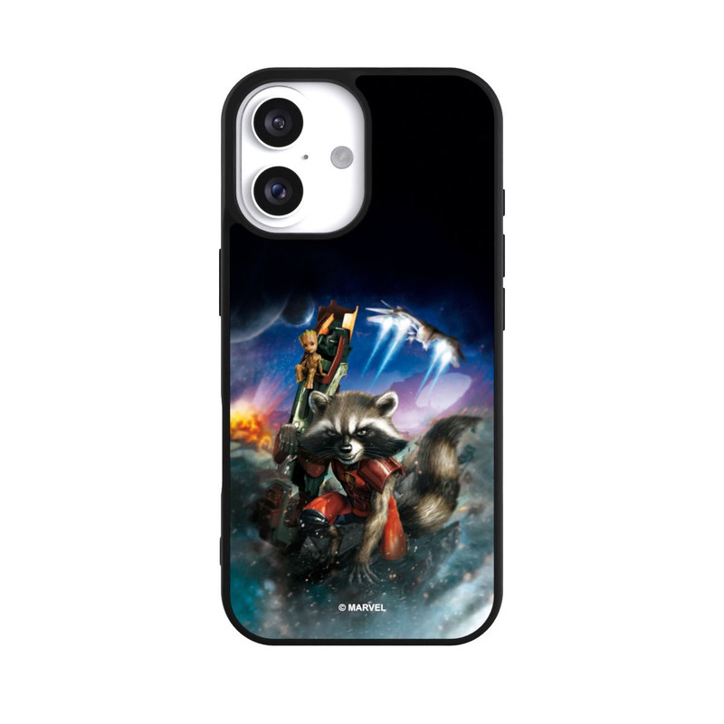 iPhone 16 Base Case Rocket & Baby Groot Guardians Of The Galaxy