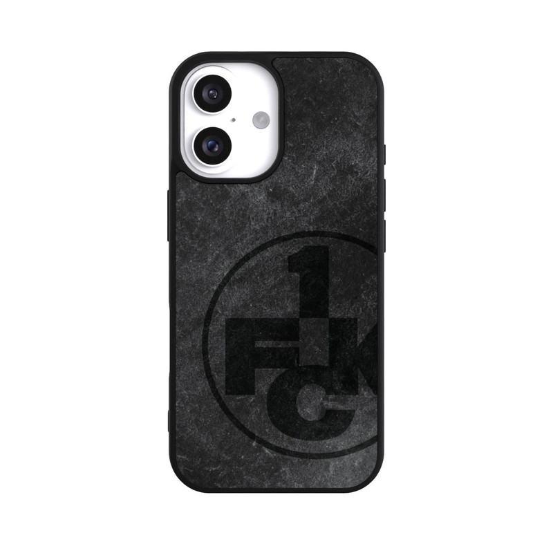iPhone 16 Base Case 1.FCK Black Grunge