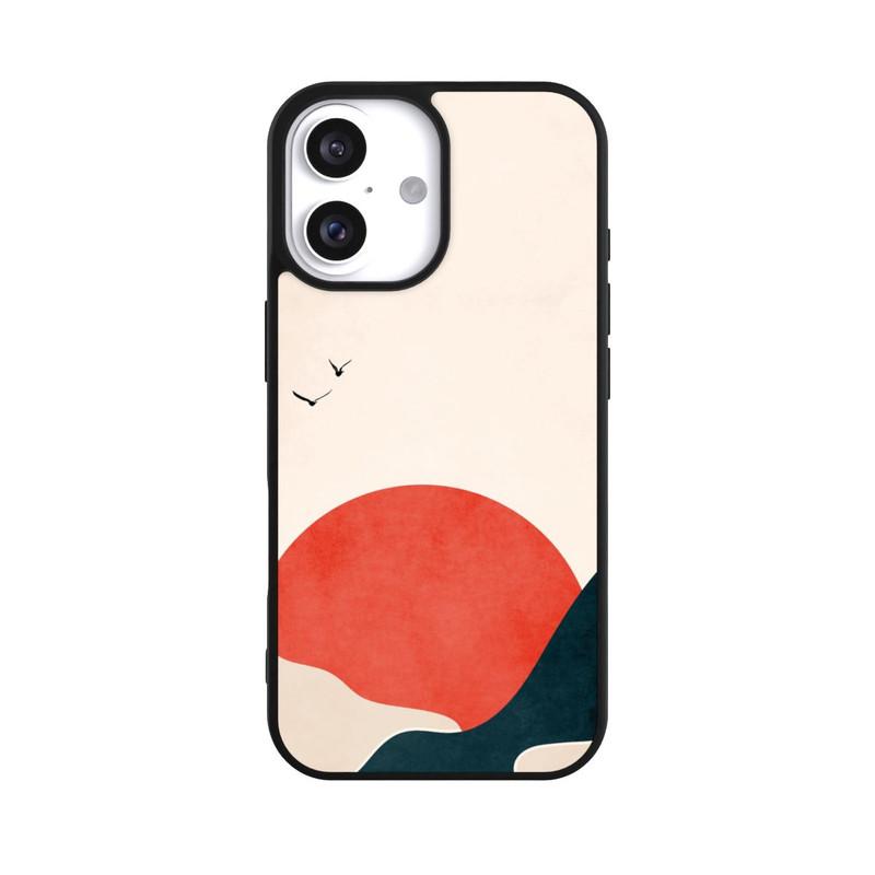 iPhone 16 Base Case Untergehende Sonne