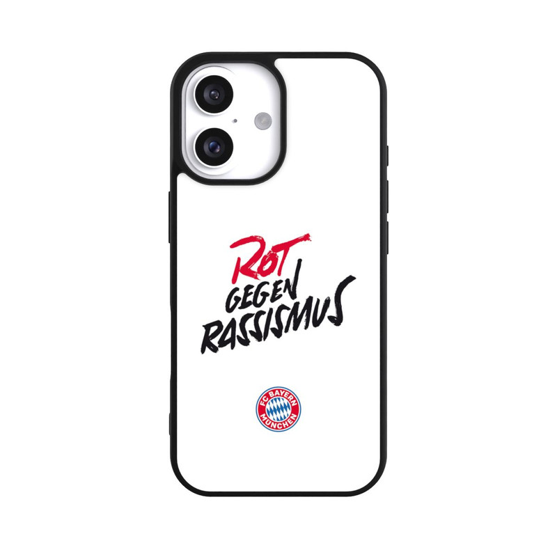 iPhone 16 Base Case FCB Rot gegen Rassismus