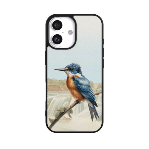 Apple iPhone 16 Base Case Eisvogel Retro