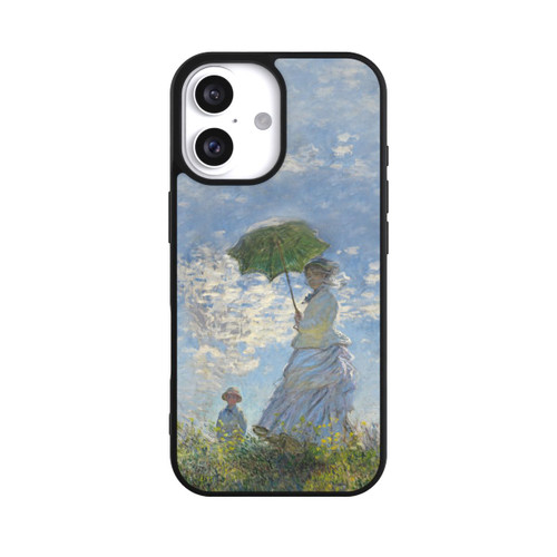 Apple iPhone 16 Base Case Frau mit Sonnenschirm - Monet
