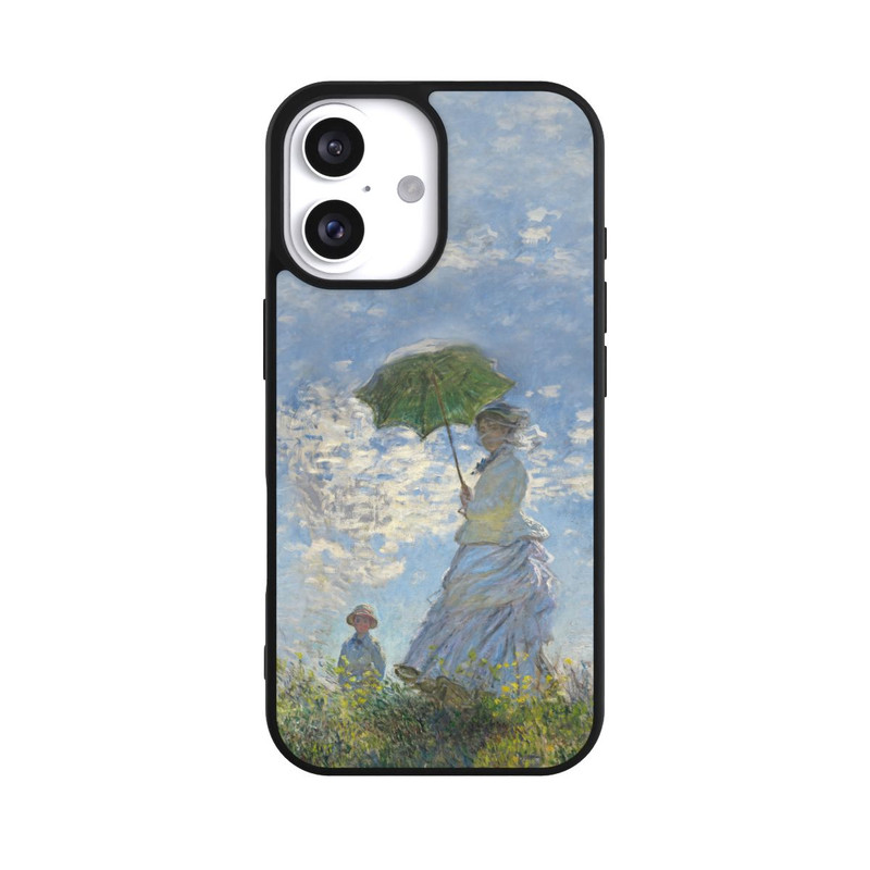 iPhone 16 Base Case Frau mit Sonnenschirm - Monet